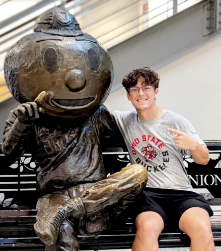 East Liverpool High School Names Hunter Estell Scholar of the Month